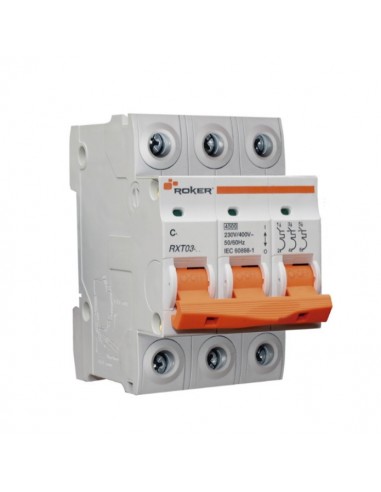 Roker Rxt0350  Termica Din Trip  50a.