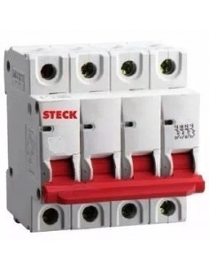 Steck Sdd4c80_ Termica Din 4 X  80a 10ka Curva C (tetra) 2