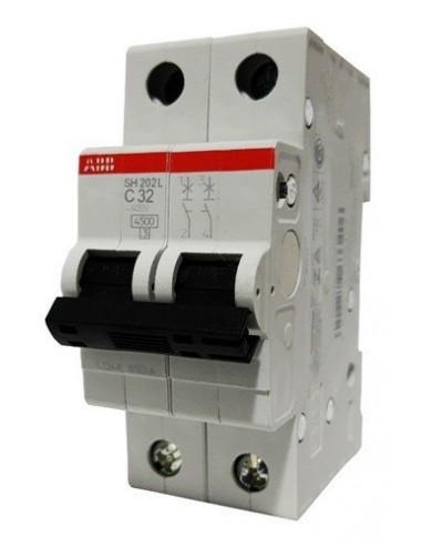 Abb Sh202 L-c50 Termomagnetica Din 2...