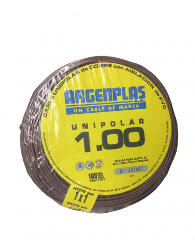 Argenplas U1ma Mts. Cable 1 X 1.00...
