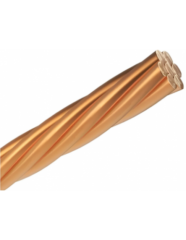 Argenplas D25 Mts. Cable Rollo Unip 1...